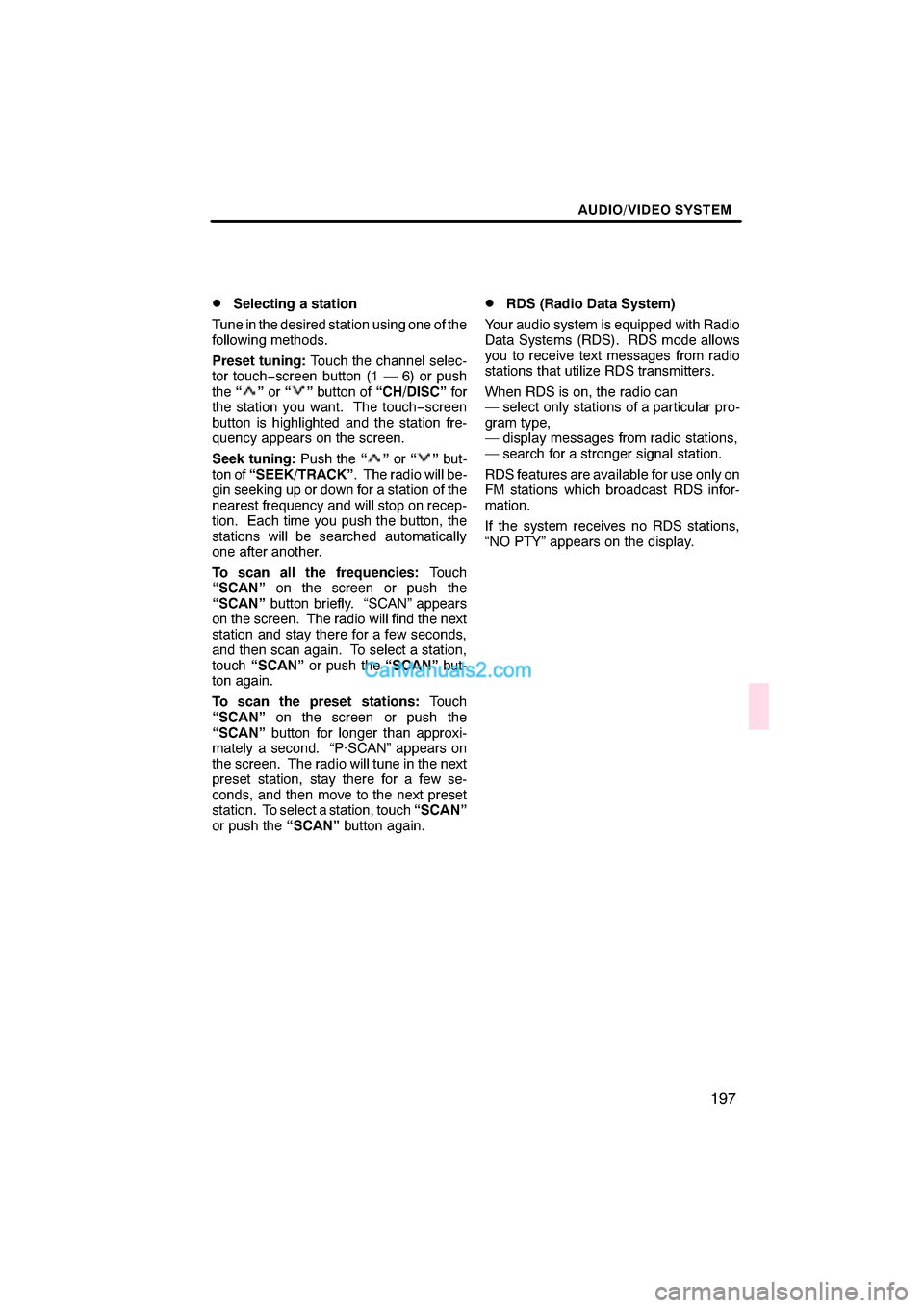 Lexus ES350 2008  Navigation Manual \b 	
	\b\f


	

  
 \b 	
 \f\b
 \f		\b \f\b   	

\b 	
\f


  
 	
 
 \f
	
 	
 \f
 		    
 