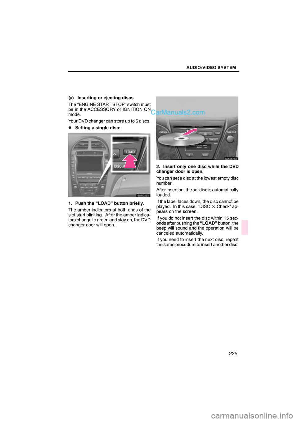 Lexus ES350 2008  Navigation Manual \b 	
	\b\f


    
 \b	
\b \f
   
   \f
  
	\b

\b \b

  !  "# "  $  % 
	  