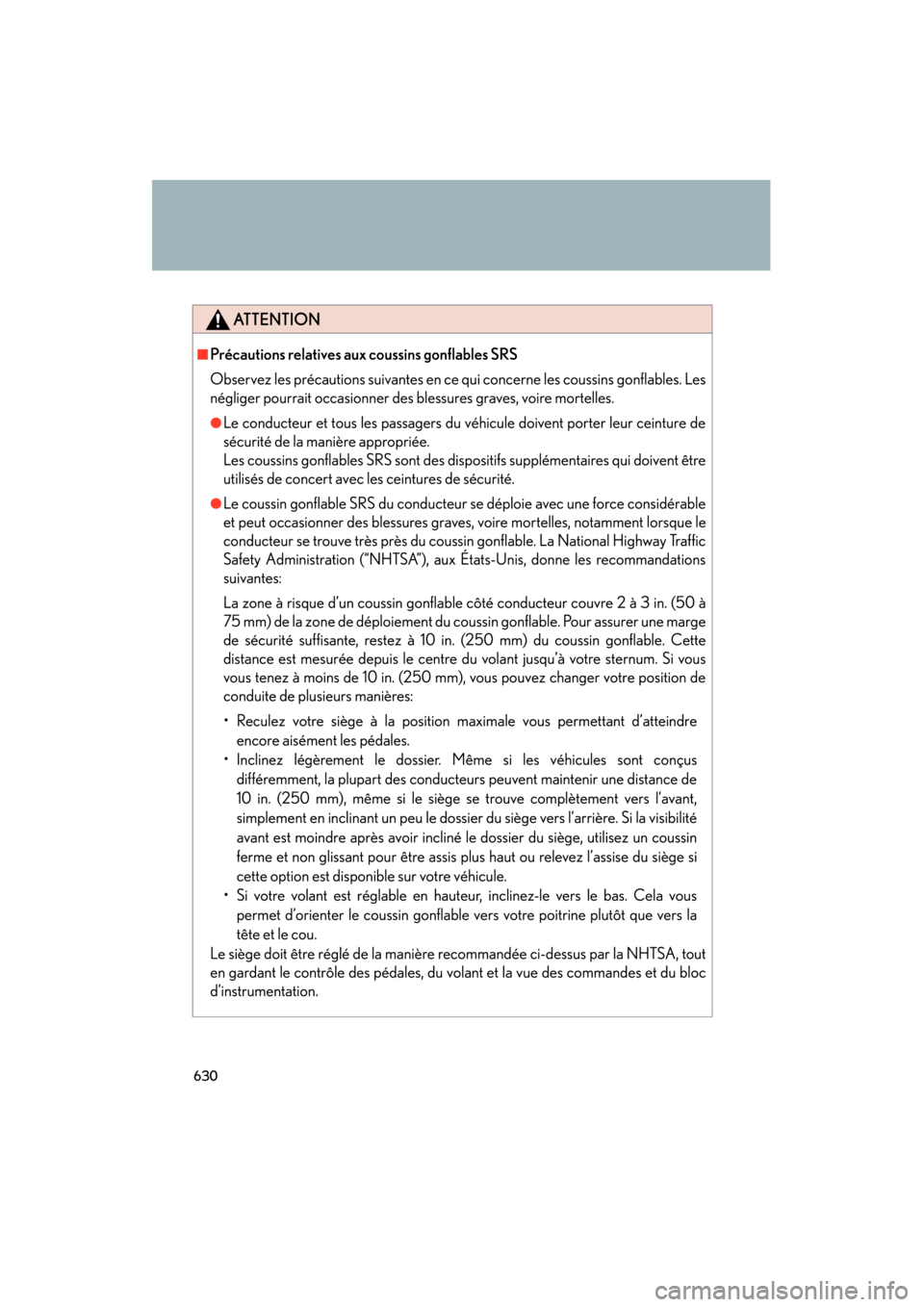 Lexus GS350 2011 Owners Manual 630
GS_G_U (OM30C11U)
May 28, 2010 8:31 pm Lexus GS350 2011 Owners Manual 630
GS_G_U (OM30C11U)
May 28, 2010 8:31 pm