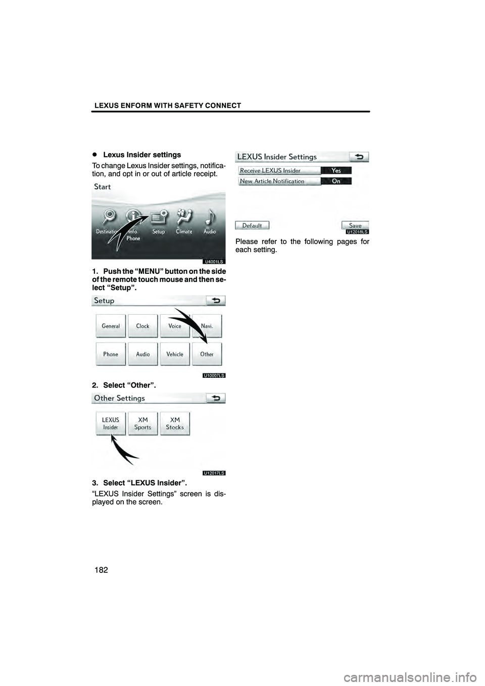 Lexus HS250h 2011 Navigation Manual Lexus HS250h 2011 Navigation Manual