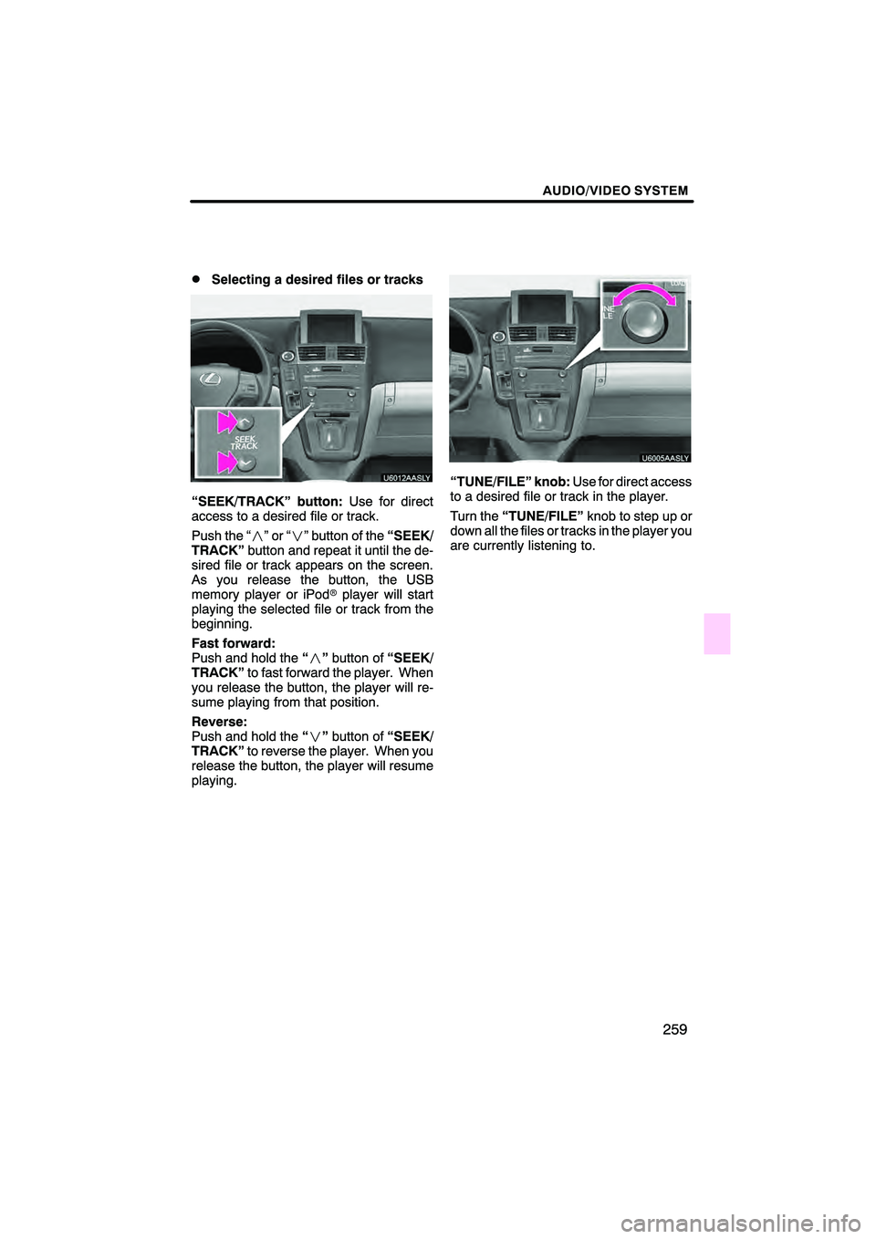 Lexus HS250h 2011 Navigation Manual Lexus HS250h 2011 Navigation Manual
