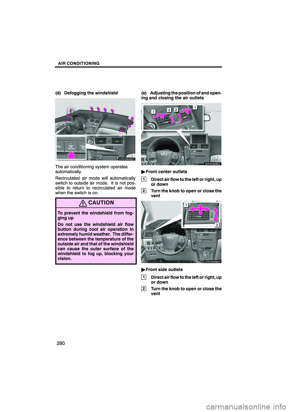 Lexus HS250h 2011 Navigation Manual Lexus HS250h 2011 Navigation Manual
