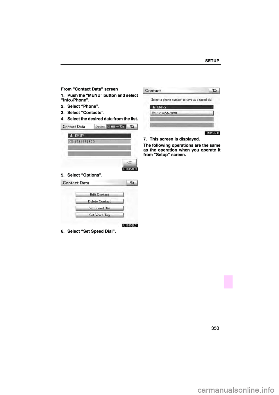 Lexus HS250h 2011 Navigation Manual Lexus HS250h 2011 Navigation Manual