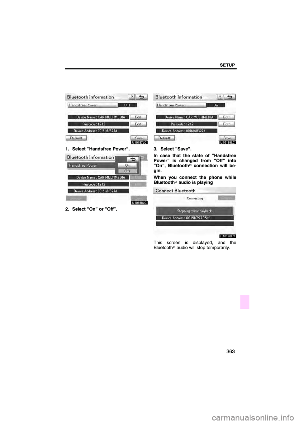 Lexus HS250h 2011 Navigation Manual Lexus HS250h 2011 Navigation Manual