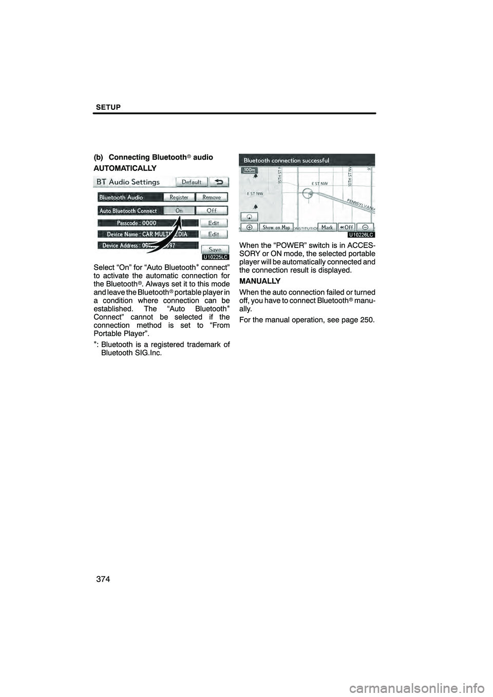Lexus HS250h 2011 Navigation Manual Lexus HS250h 2011 Navigation Manual
