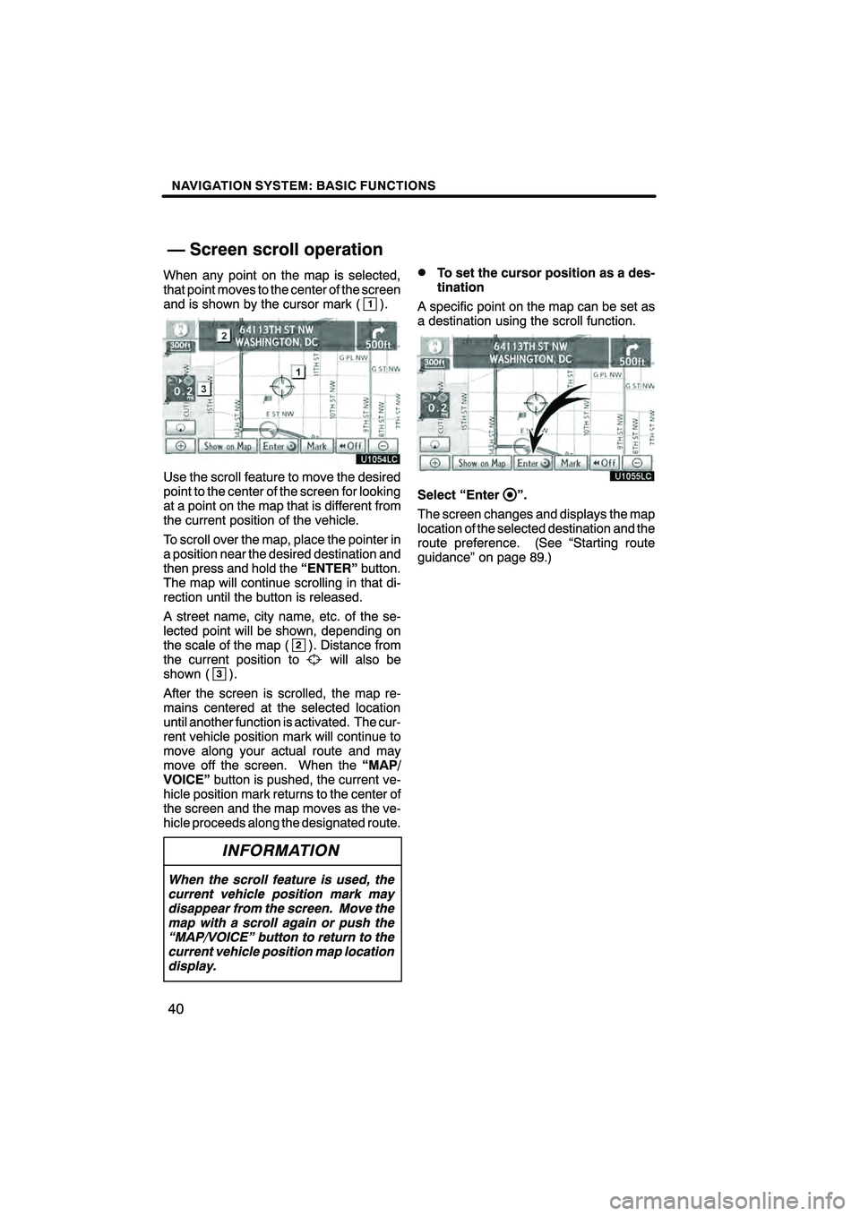 Lexus HS250h 2011  Navigation Manual 