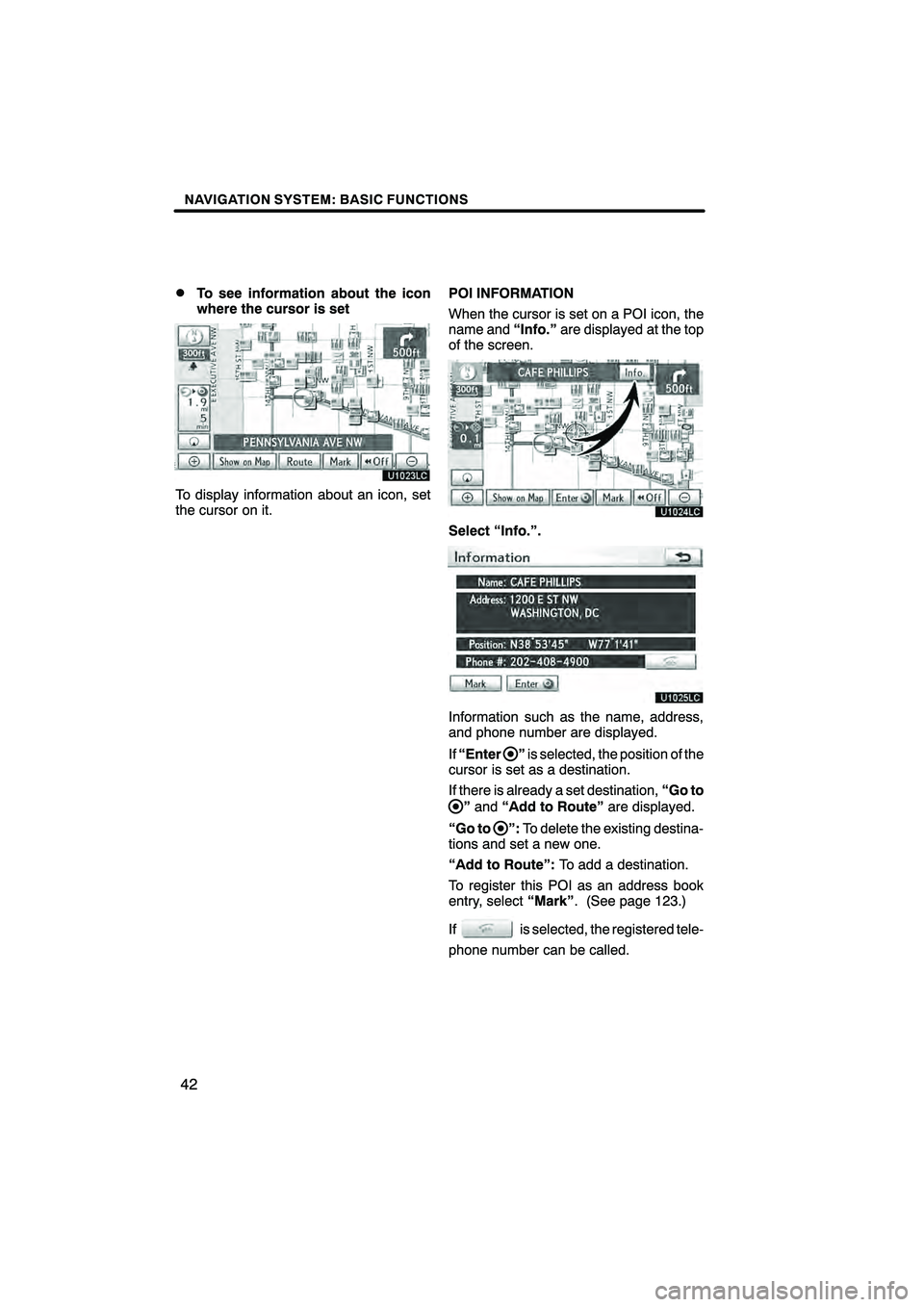 Lexus HS250h 2011 Navigation Manual Lexus HS250h 2011 Navigation Manual