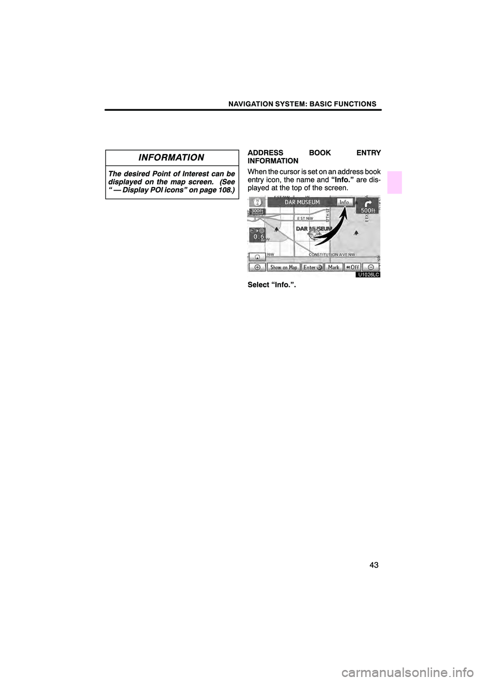 Lexus HS250h 2011 Navigation Manual Lexus HS250h 2011 Navigation Manual