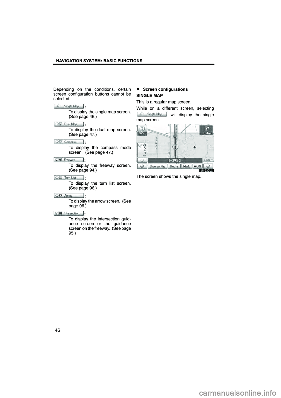 Lexus HS250h 2011  Navigation Manual 