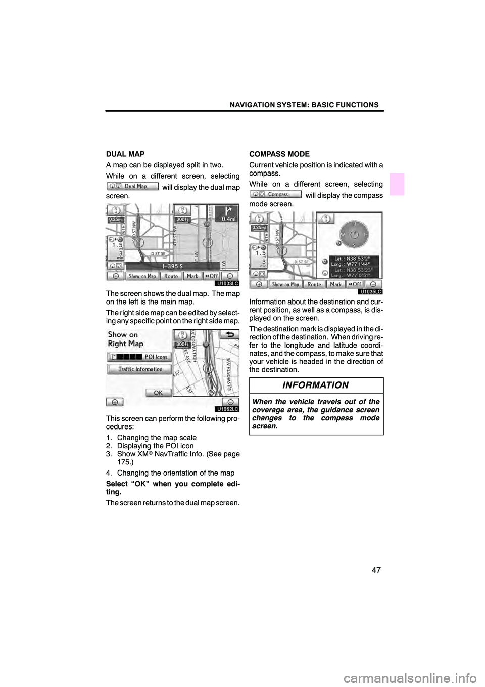 Lexus HS250h 2011 Navigation Manual Lexus HS250h 2011 Navigation Manual