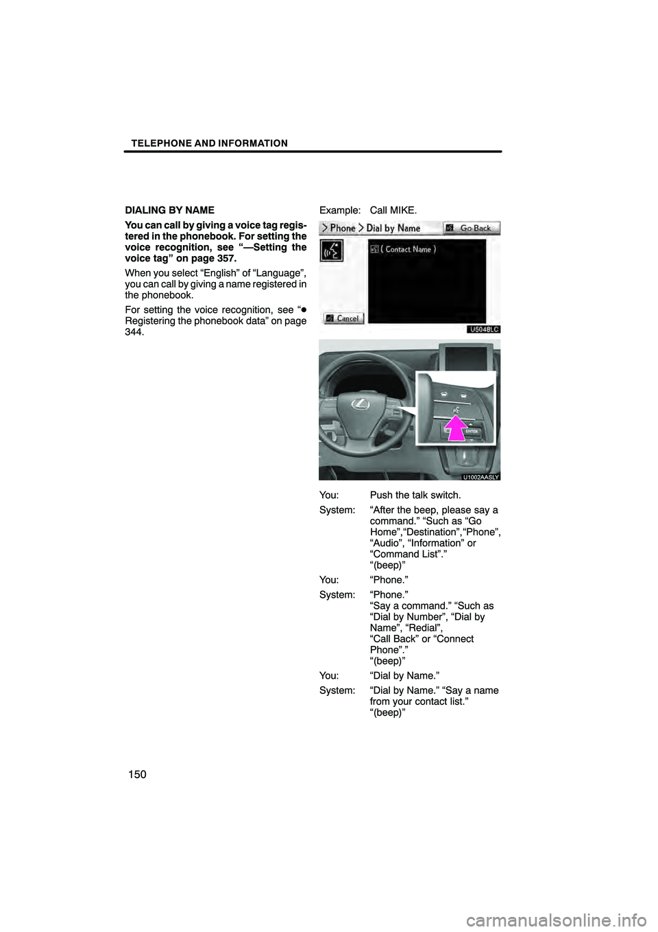 Lexus HS250h 2010 Navigation Manual Lexus HS250h 2010 Navigation Manual