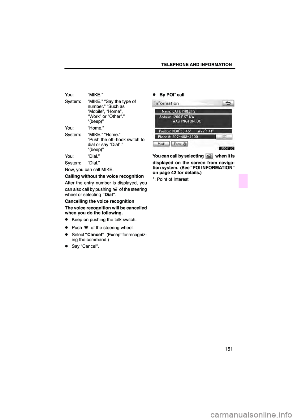 Lexus HS250h 2010 Navigation Manual Lexus HS250h 2010 Navigation Manual