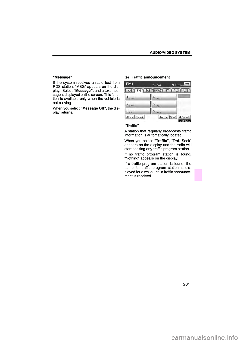 Lexus HS250h 2010 Navigation Manual Lexus HS250h 2010 Navigation Manual