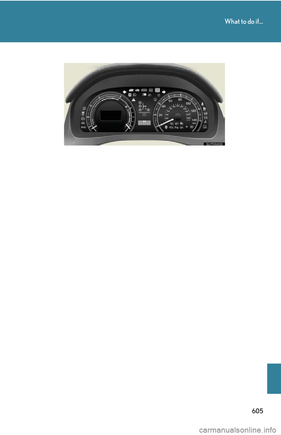Lexus HS250h 2010 Using the Bluetooth audio system / LEXUS 2010 HS250H OWNERS MANUAL (OM75006U) 605
What to do if... Lexus HS250h 2010 Using the Bluetooth audio system / LEXUS 2010 HS250H OWNERS MANUAL (OM75006U) 605
What to do if...
