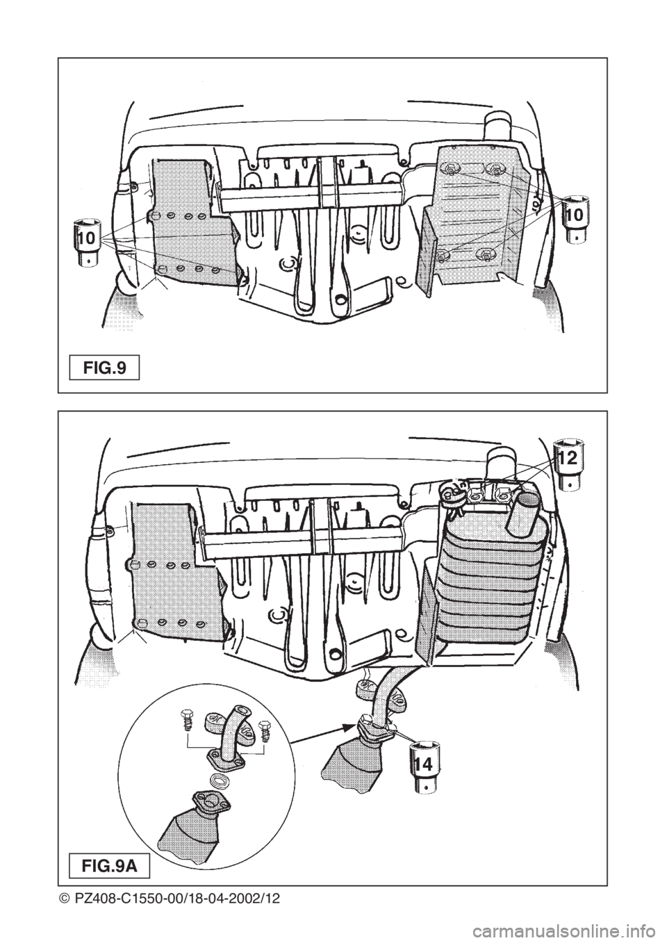 Lexus IS200 1999 Towing hitch © PZ408-C1550-00/18-04-2002/12
FIG.9
FIG.9A Lexus IS200 1999 Towing hitch © PZ408-C1550-00/18-04-2002/12
FIG.9
FIG.9A