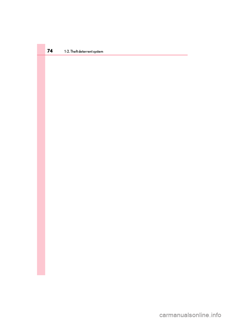 Lexus IS250 2015 Manual PDF 741-2. Theft deterrent system
IS350/250_U (OM53C50U) 