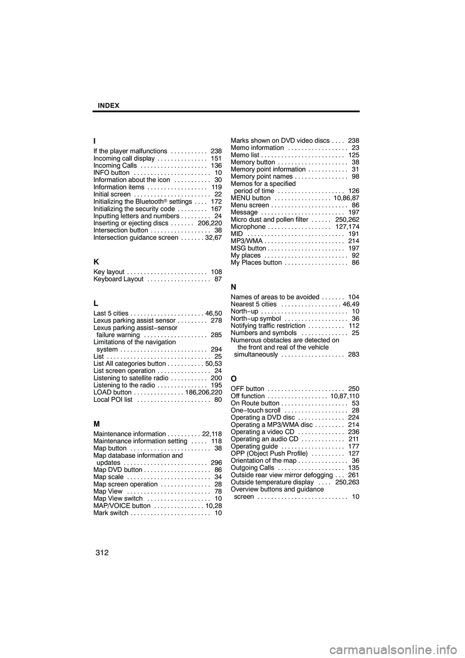 Lexus IS250 2008  Navigation Manual 



 \b 	
\f\b
 



 

 	
\f 

 

 
\

   
\


