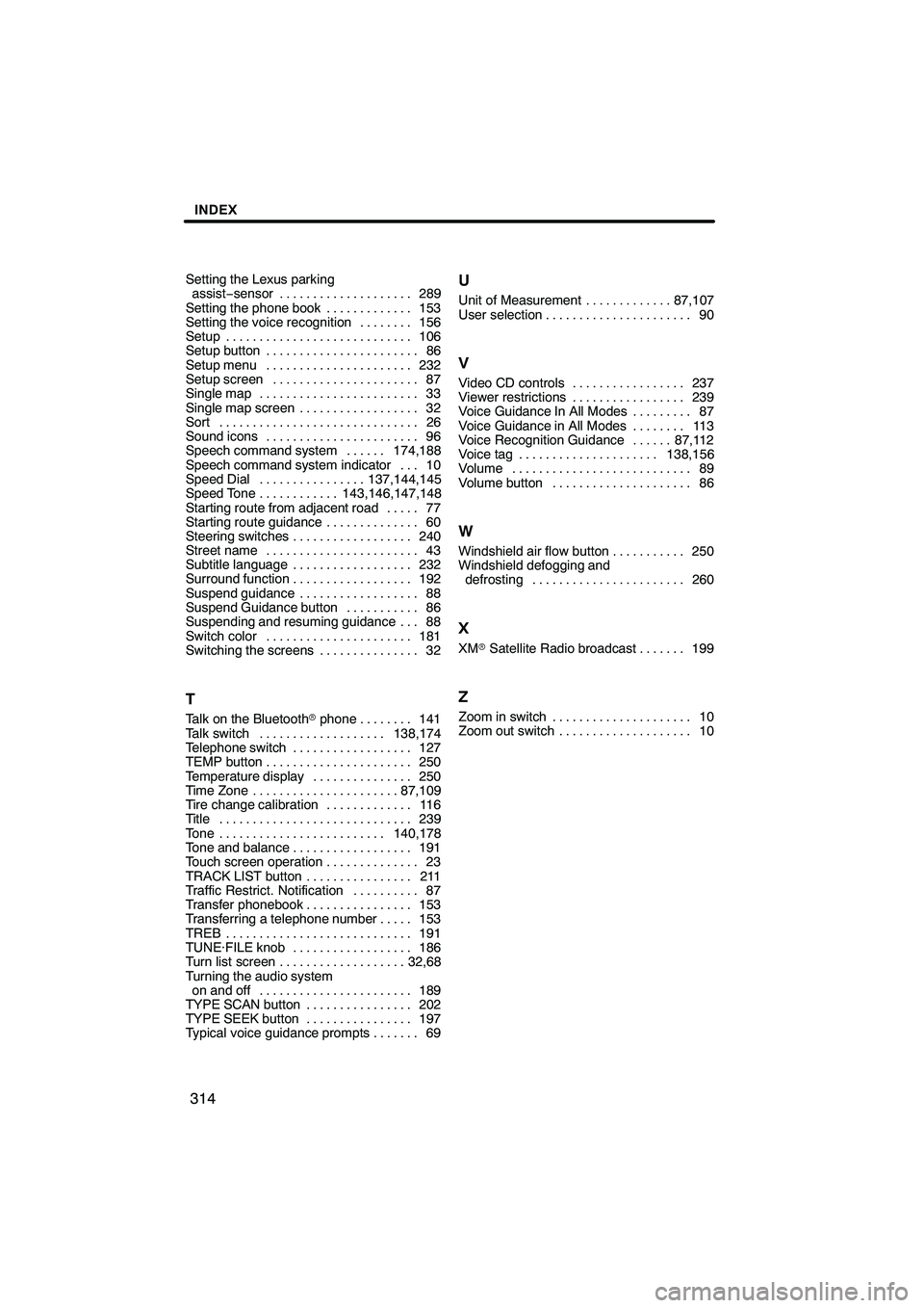 Lexus IS250 2008  Navigation Manual 


\b	 
 \f
 \b	 \b  \

\b	 
 
\b   
\b	 
  	\b\b  

  