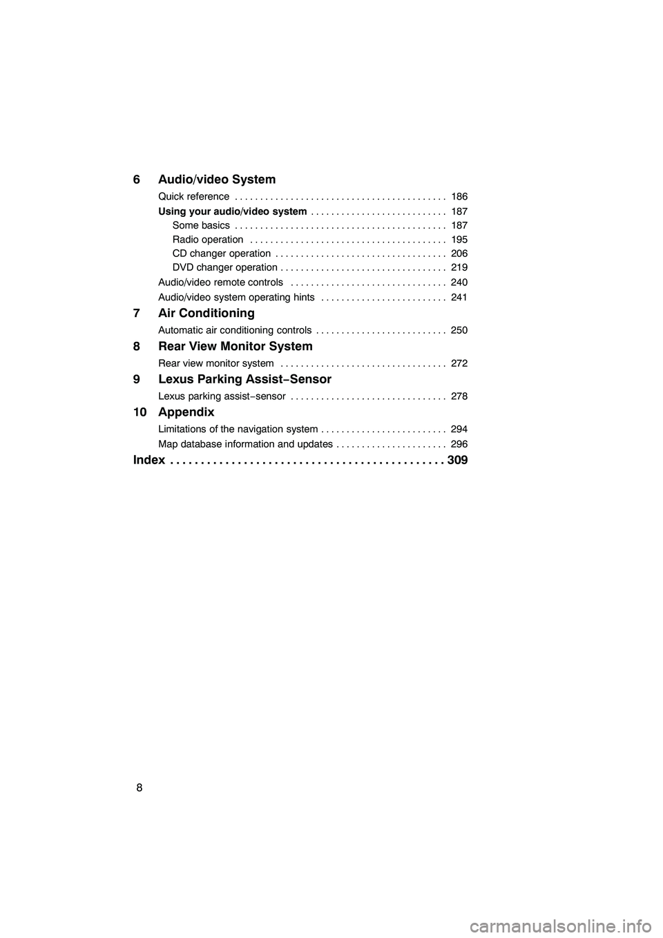 Lexus IS250 2008  Navigation Manual 
\b	
\f\b
 

 \f\f 
 \b	\b\b
\b\f




































\







\f  
\f\f  



























\