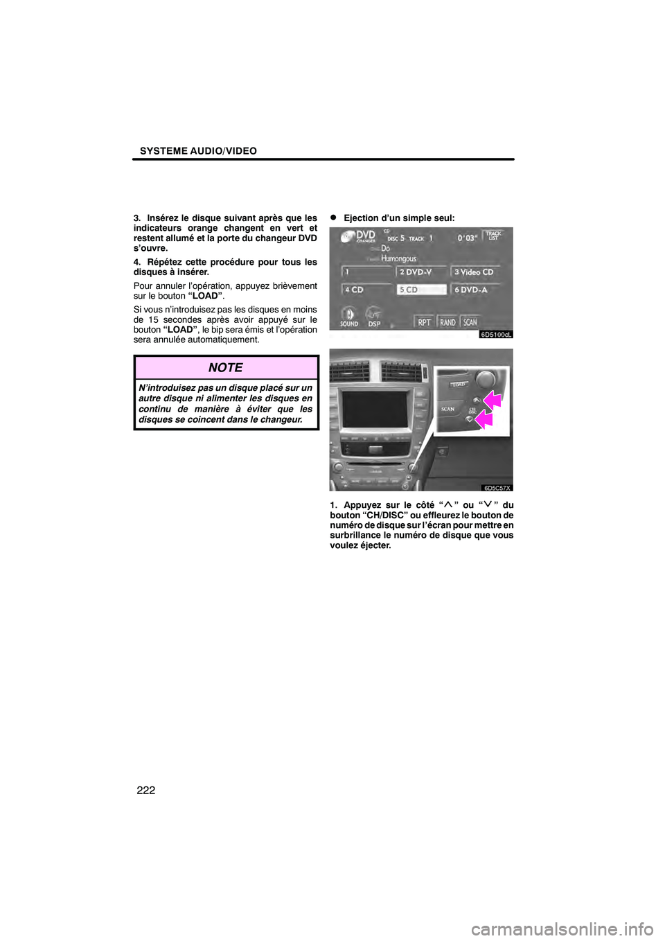 Lexus IS250 2008  Système de navigation manuel du propriétaire (in French) / Système de navigation manuel du propriétaire - IS 250, IS 350 
 \b	
\f	\b



 	      
  ! "!   
 #      "! \b\f\b
$ 
% &     
