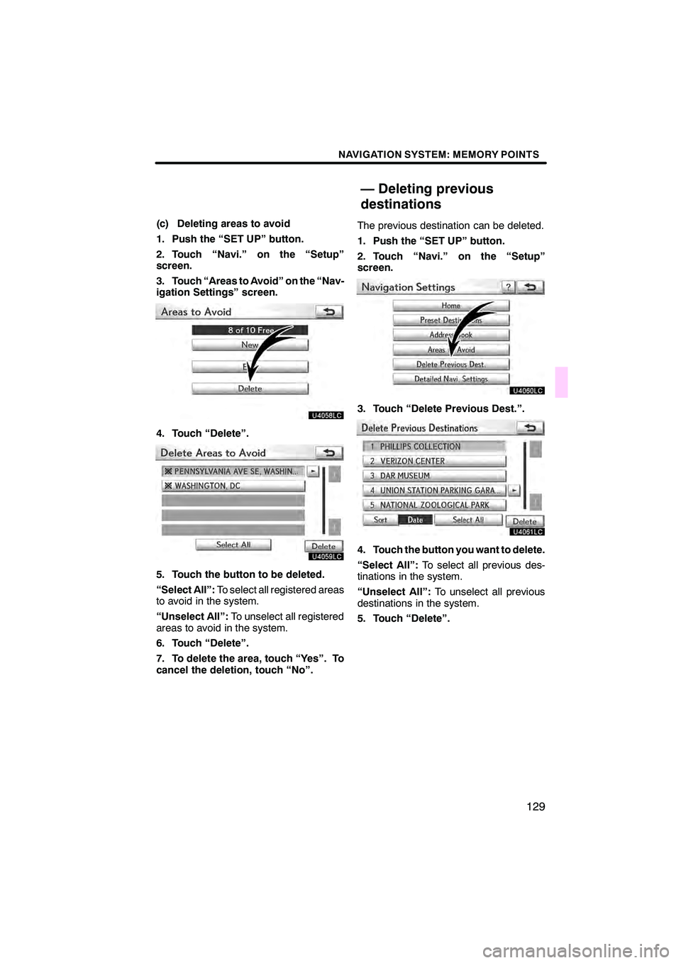 Lexus IS250C 2010  Navigation Manual  \b	\b
\f 

	 \b

    
 !" " #\b
 $% &! 
 !" # %  " #\b!(%
 
) !" #  %  " #*
 \b% 