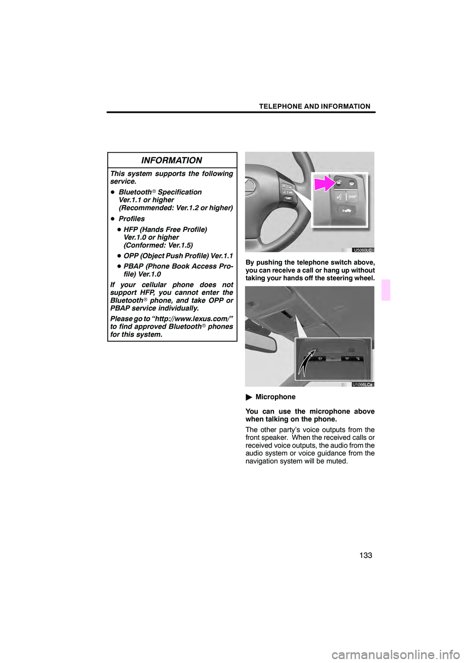 Lexus IS250C 2010  Navigation Manual  \b	 
\f
\b


\b
\b	
 \f
 
 
	 





	 



    	
	
!""#  $  	
	%
 &

 & !"  &