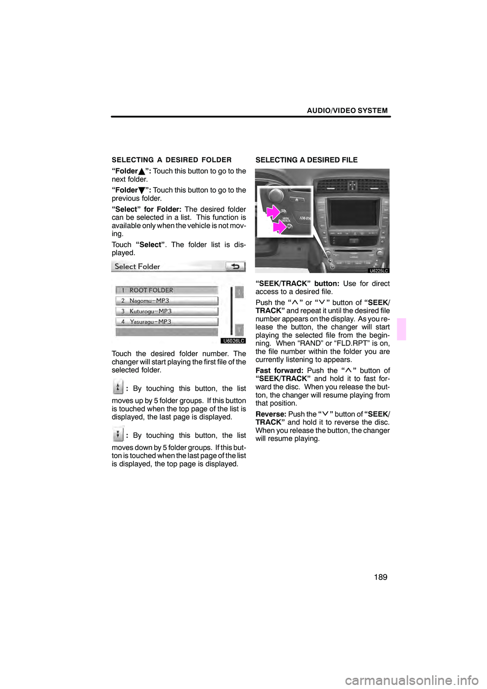 Lexus IS250C 2010  Navigation Manual \b 	
	\b\f

	\b
\b  \b	\b 
\b
 \b 	\b
 \f		
 	  	 	\b

	 
  \b 	\b
 \f		
 	  	 	\b

 
	  