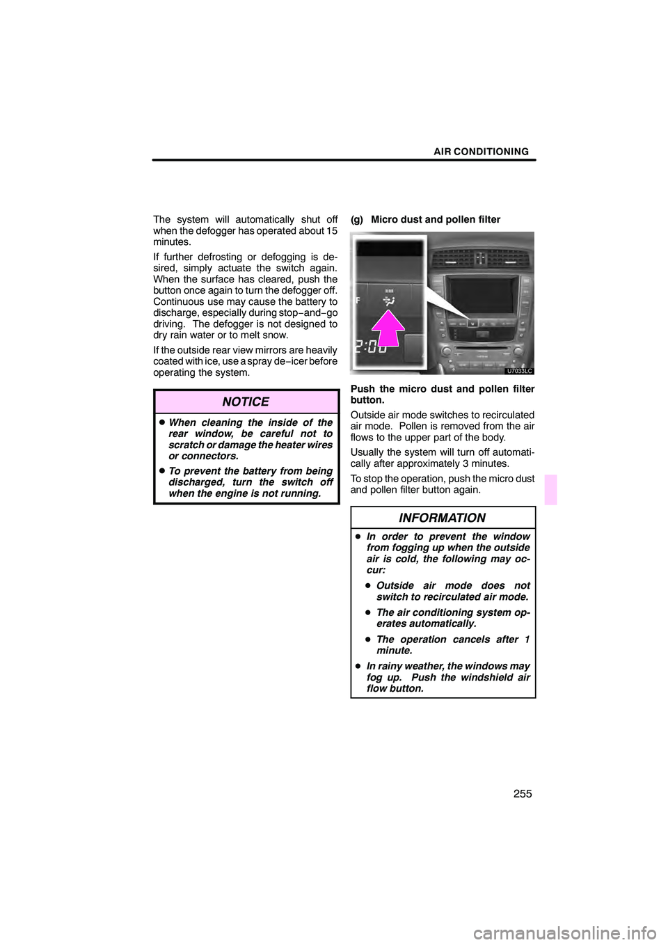 Lexus IS250C 2010  Navigation Manual  \b	

 \b	 
\f\f 
\b	
\b
\f\f \b 

 \b  
 
\b 
\b 
	\b
 \b \b    
 	\f 
\b
\b \b 
\