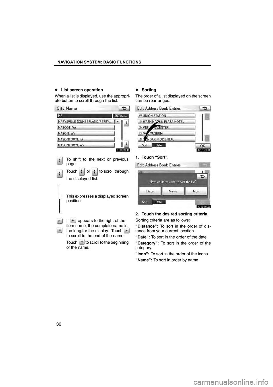 Lexus IS250C 2010  Navigation Manual  \b	\b
\f 
\b \b


  
  \b	
 	
 \f	

\b\f 
  


	
   
\b\b   \b	

 
	     
	



