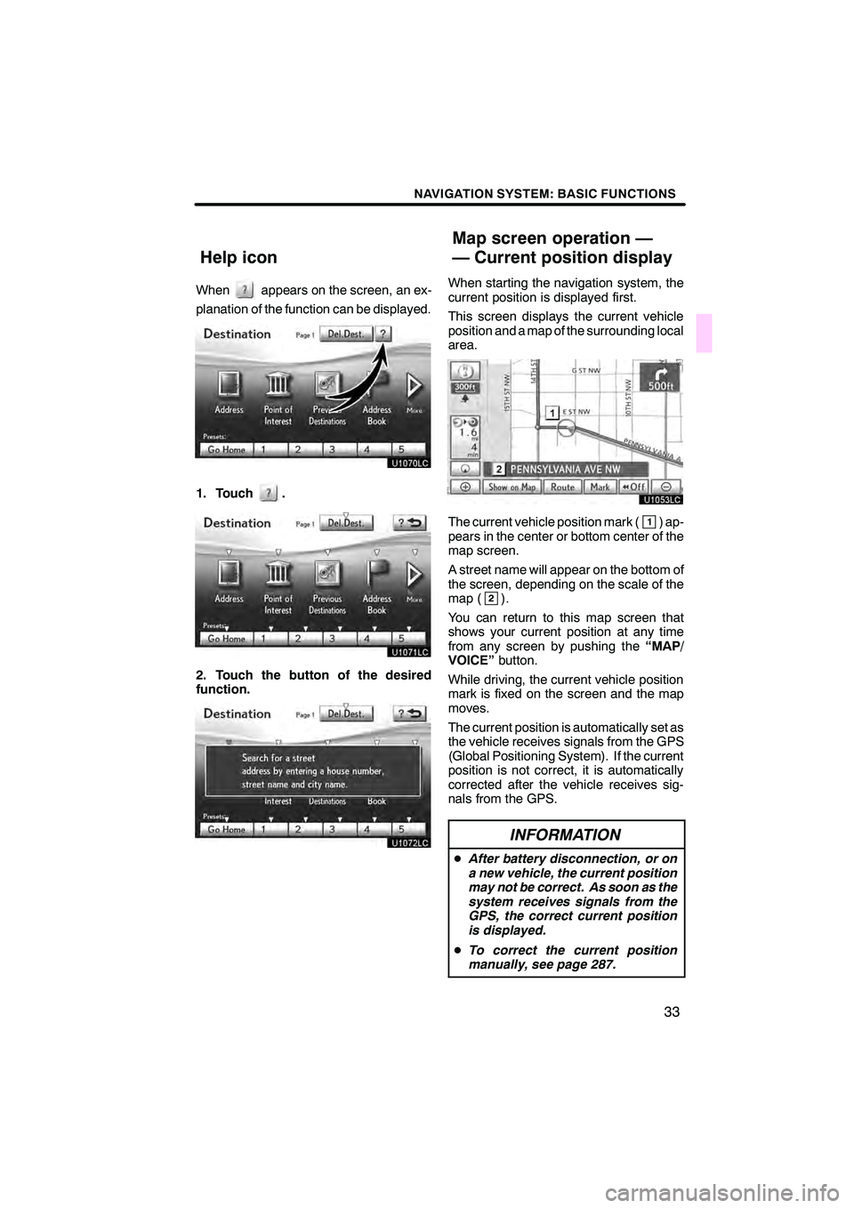 Lexus IS250C 2010  Navigation Manual  \b	\b
\f 
\b \b

\b	 
  	\f\b
  

 
  \f
 \f  	
 
       

 	\b  