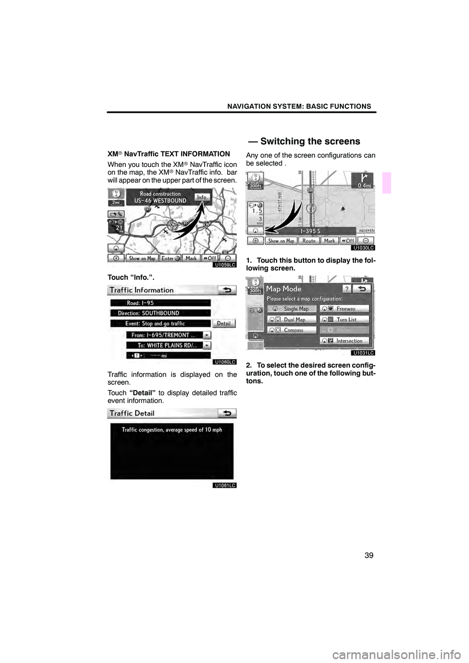 Lexus IS250C 2010  Navigation Manual  \b	\b
\f 
\b \b

 
 
 \b	 
\b	 
 \f
  \b
\b 
  
 \f
  \b 
  \b 
 	 
 \b 
 