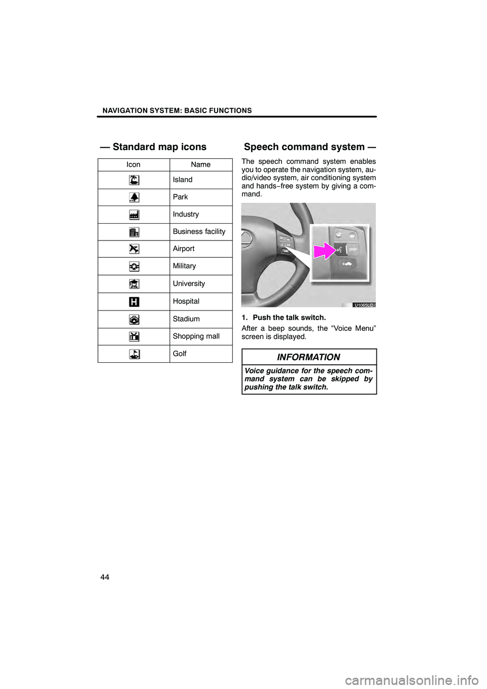 Lexus IS250C 2010  Navigation Manual  \b	\b
\f 
\b \b

\b	\b	

\f


\f


	

 


	



\f\b
 \b

 	 
		 \b\b\f 

	\b 