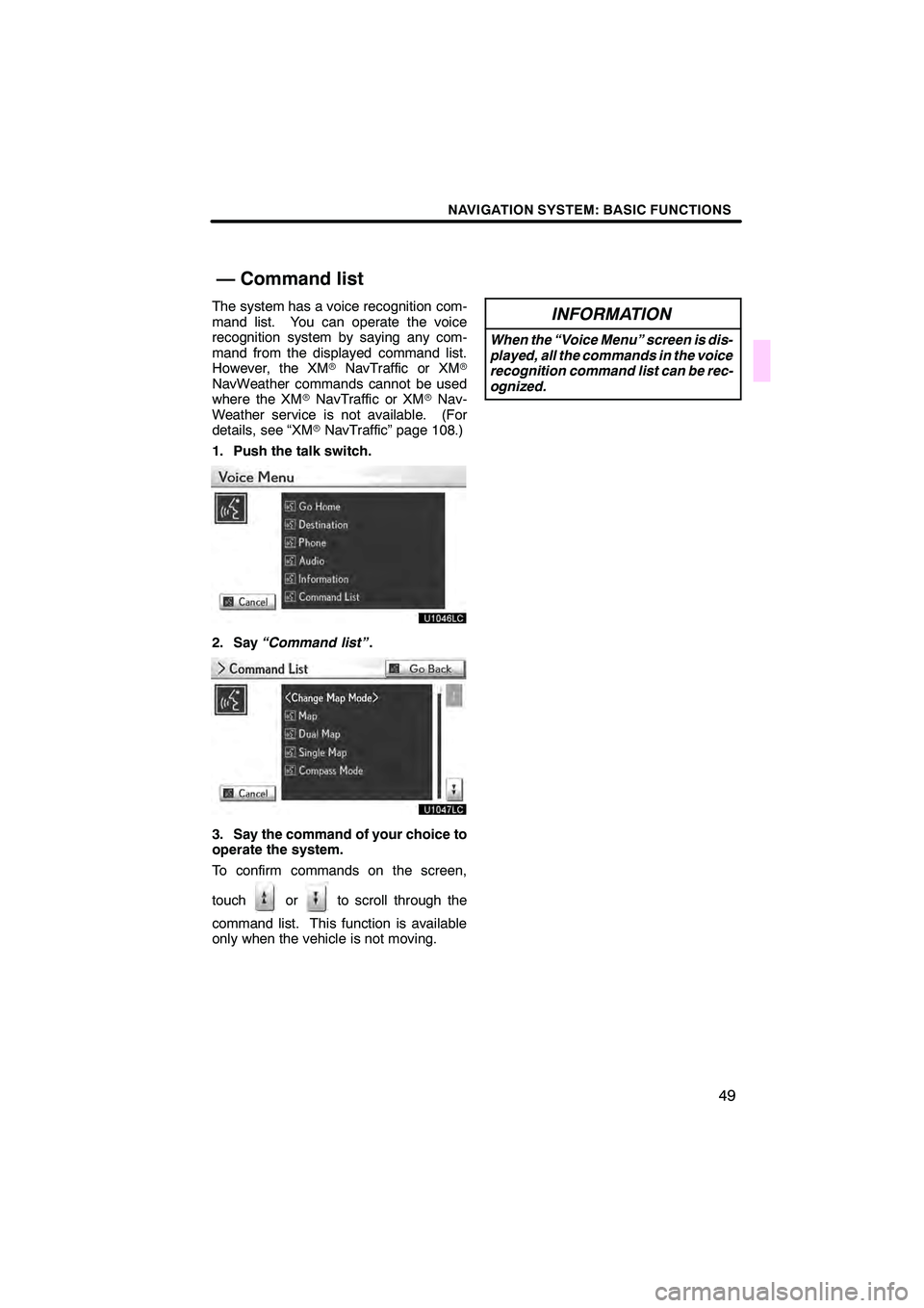 Lexus IS250C 2010  Navigation Manual  \b	\b
\f 
\b \b

 \b	 
 
 \f
 \f
\b
\f \f	
	
 
\b \f 
 \f
\b \b \f

\f
\b
\f \b	  

 
 \f	
	
 \f	 \b 

