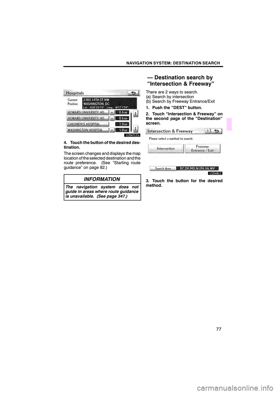 Lexus IS250C 2010  Navigation Manual  \b	\b
\f 
\b \b


        
!
 \b 	\b
 	\b \f
	  	
	\f\b    \f\b	\f\b 	\b 
 
