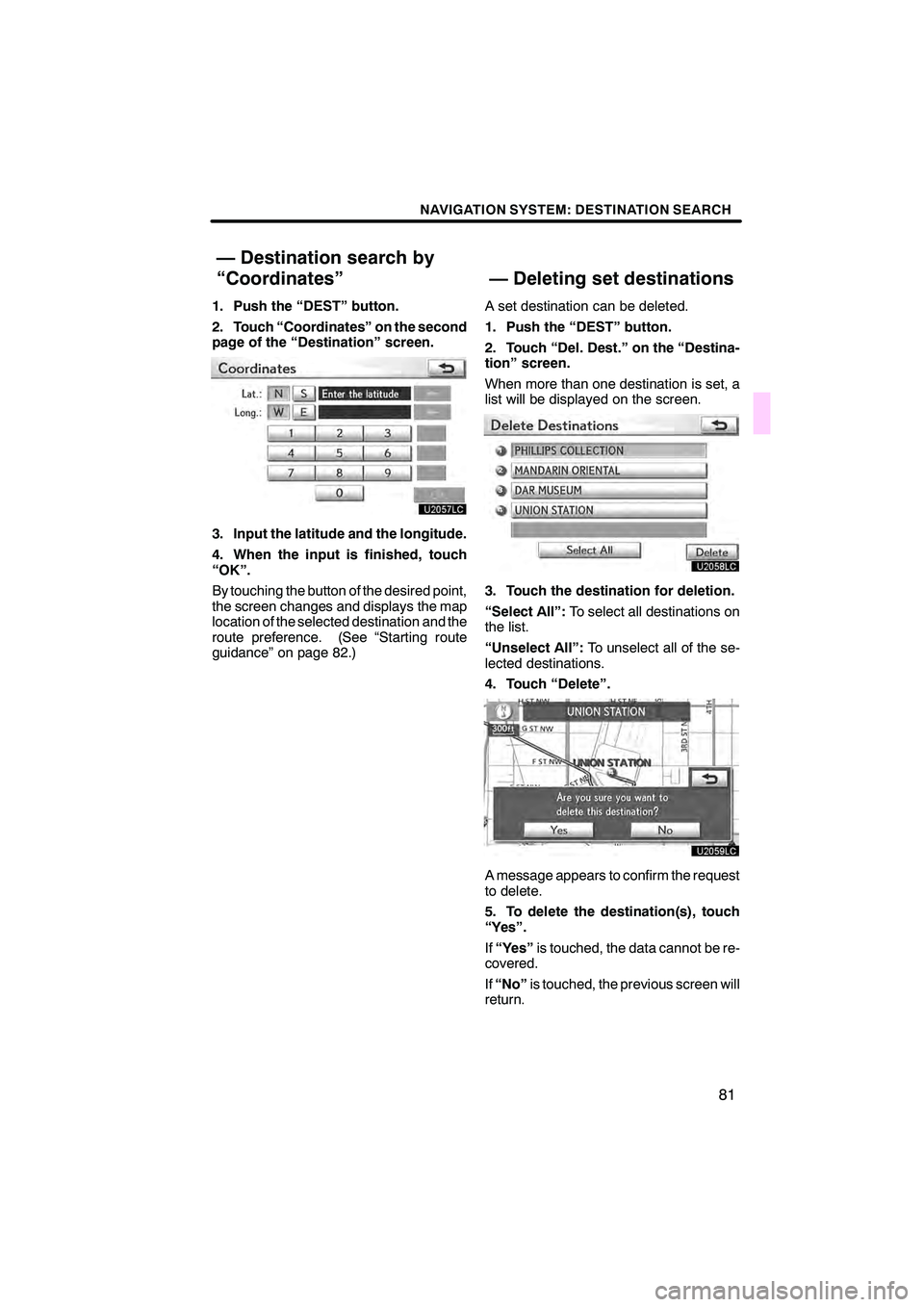 Lexus IS250C 2010  Navigation Manual  \b	\b
\f 
\b \b


   
\b 
   !"#   !
$#% &  
"#"  
 $  (#"! #!  (%"!
) *  "