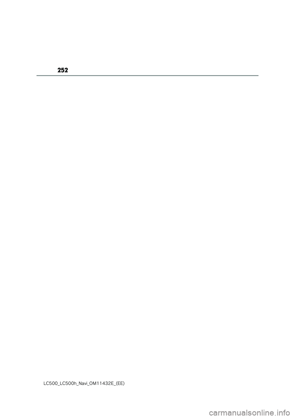 lexus LC500 2018  Navigation Manual 252
�-�$����@�-�$����I�@�/�B�W�J�@�0�.������&�@�	�&�&�
 