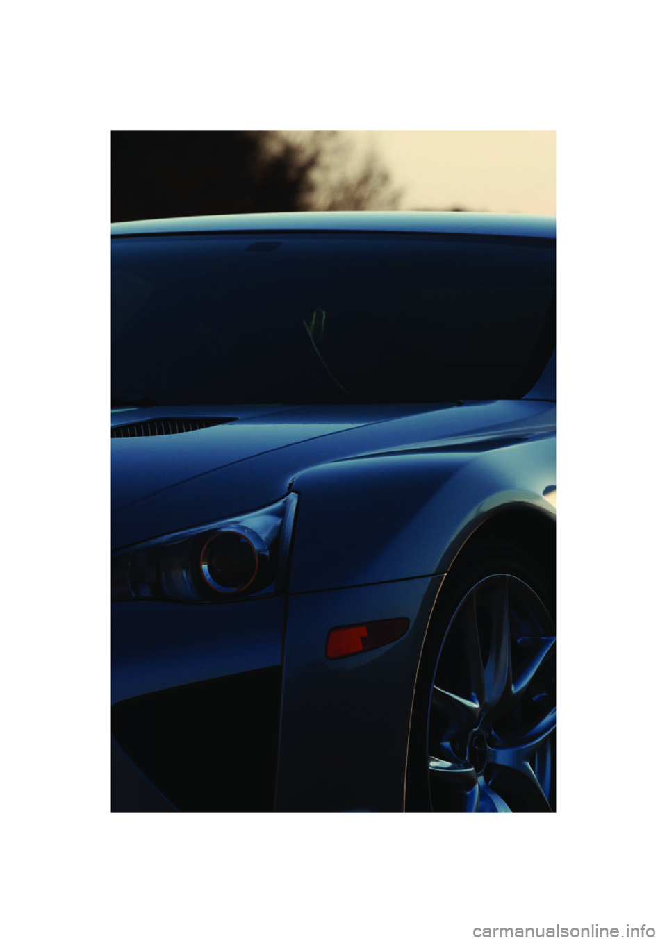 lexus LFA 2012   / LEXUS 2012 LFA: INSIDE THE LFA User Guide 