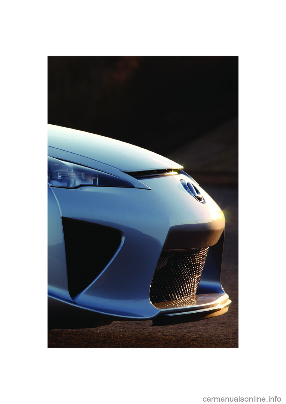lexus LFA 2012  Technical Information / LEXUS 2012 LFA: INSIDE THE LFA 