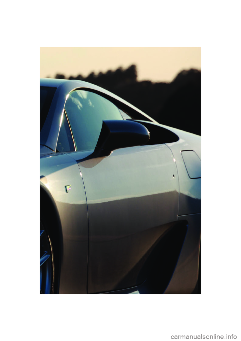 lexus LFA 2012 Technical Information / LEXUS 2012 LFA: INSIDE THE LFA lexus LFA 2012 Technical Information / LEXUS 2012 LFA: INSIDE THE LFA