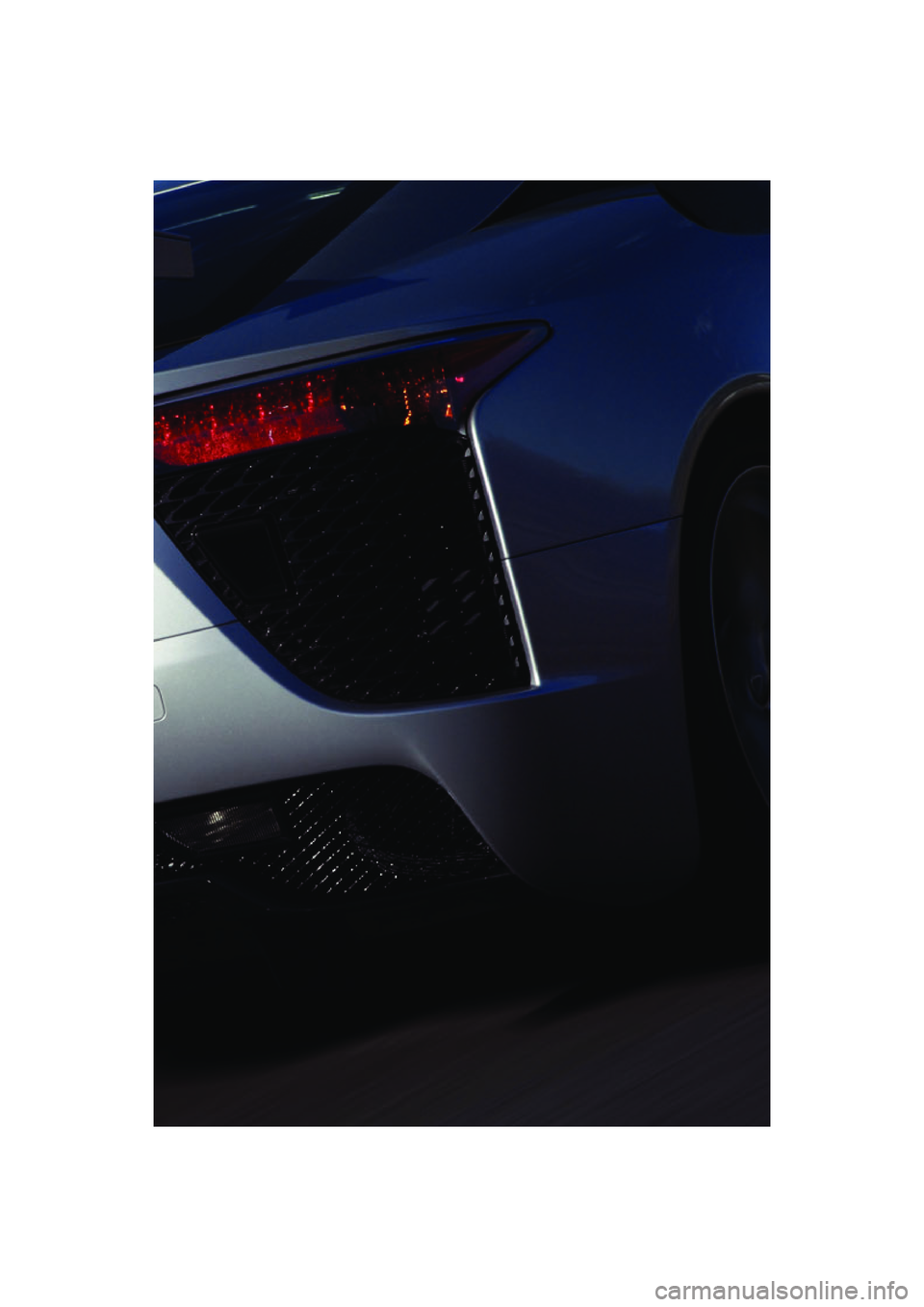lexus LFA 2012 Technical Information / LEXUS 2012 LFA: INSIDE THE LFA lexus LFA 2012 Technical Information / LEXUS 2012 LFA: INSIDE THE LFA