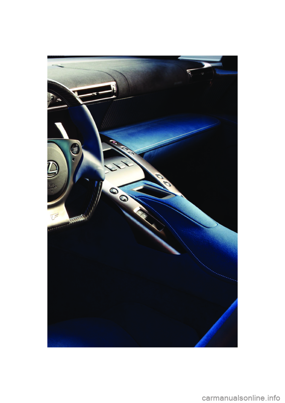lexus LFA 2012 Technical Information / LEXUS 2012 LFA: INSIDE THE LFA lexus LFA 2012 Technical Information / LEXUS 2012 LFA: INSIDE THE LFA