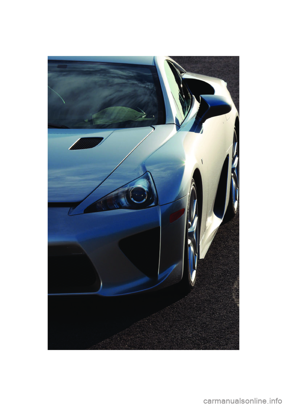 lexus LFA 2012  Technical Information / LEXUS 2012 LFA: INSIDE THE LFA 