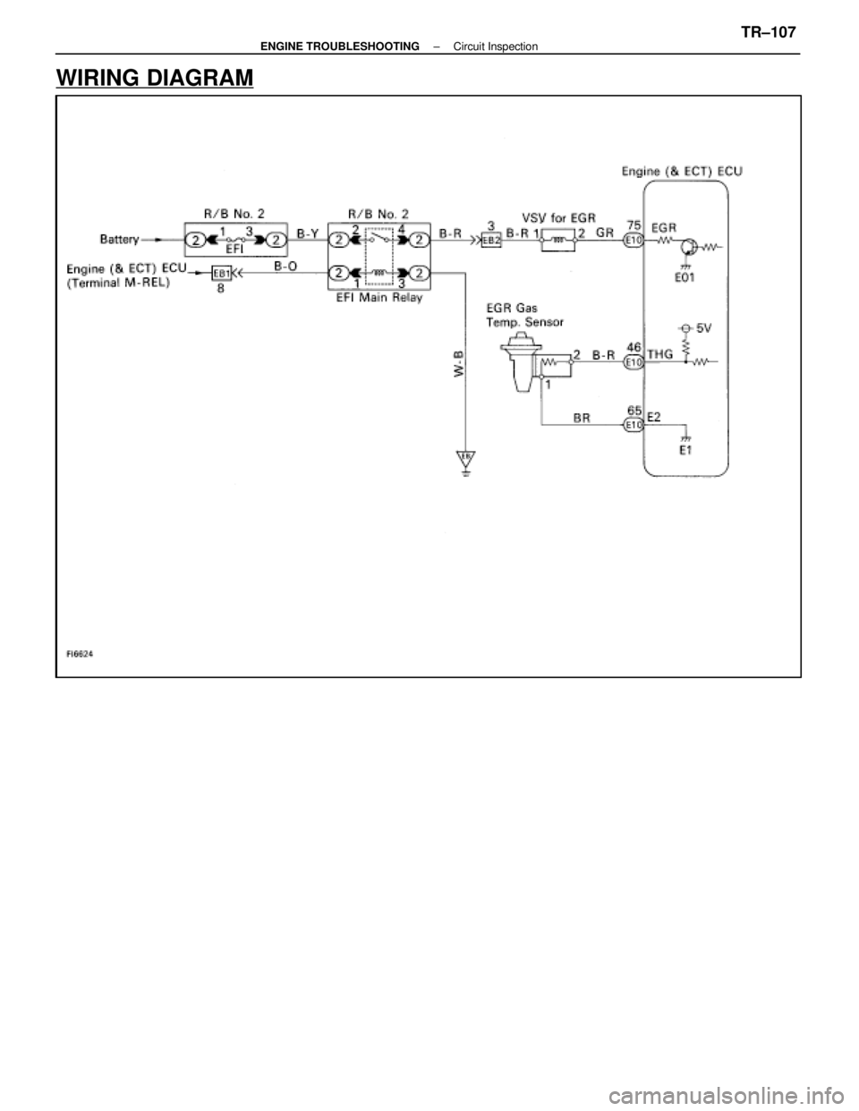 LEXUS SC400 1991 Service Repair Manual
WIRING DIAGRAM
±
ENGINE TROUBLESHOOTING Circuit InspectionTR±107
WhereEverybodyKnowsYourName LEXUS SC400 1991 Service Repair Manual
WIRING DIAGRAM
±
ENGINE TROUBLESHOOTING Circuit InspectionTR±107
WhereEverybodyKnowsYourName