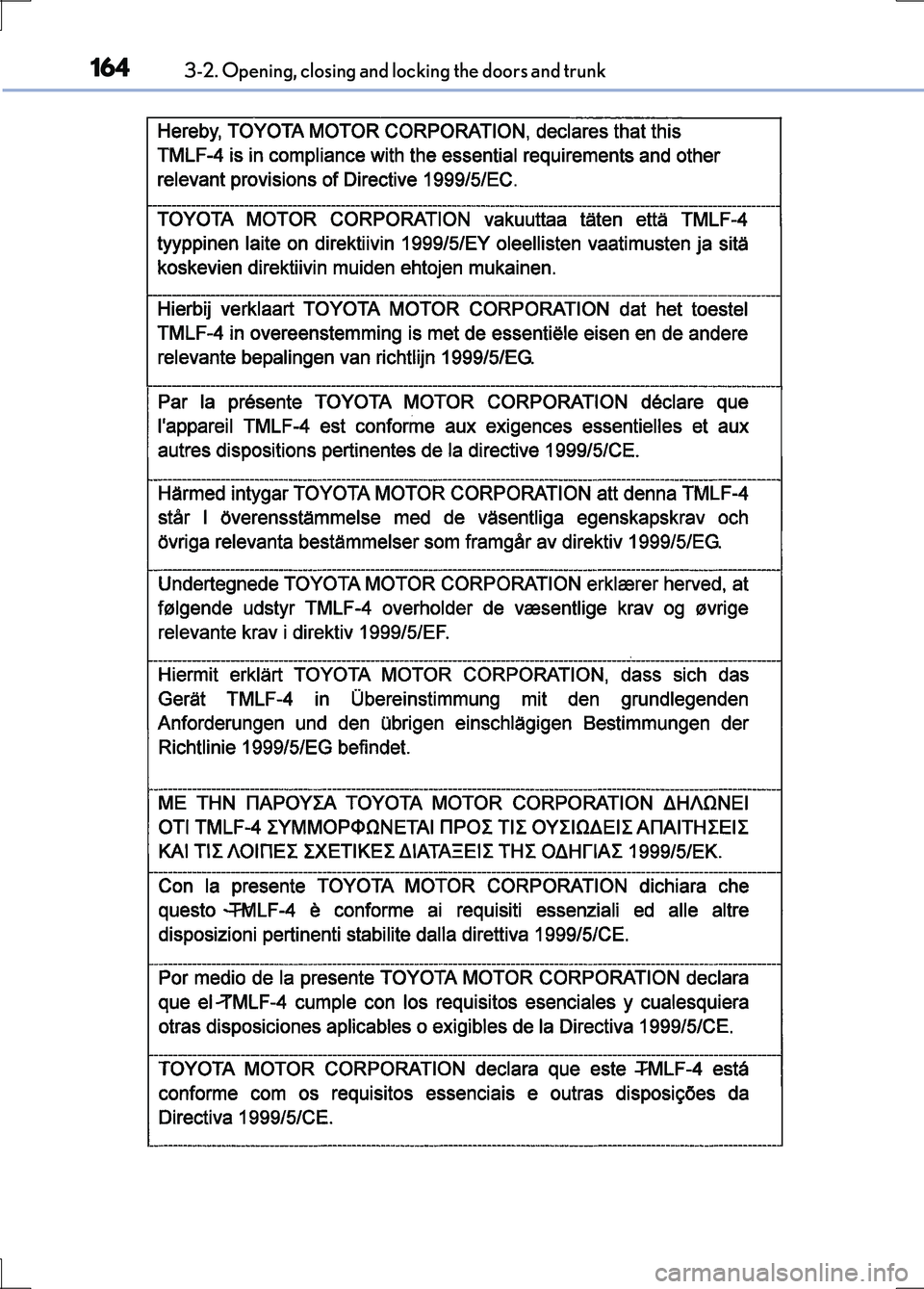 LEXUS LS600H 2017  Owners Manual 1643-2. Opening, closing and locking the doors and trunk
LS600h/LS600hL_EE(OM50G20E) 