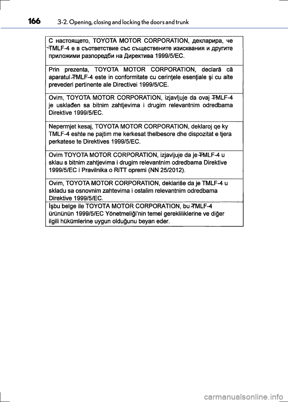 LEXUS LS600H 2017  Owners Manual 1663-2. Opening, closing and locking the doors and trunk
LS600h/LS600hL_EE(OM50G20E) 