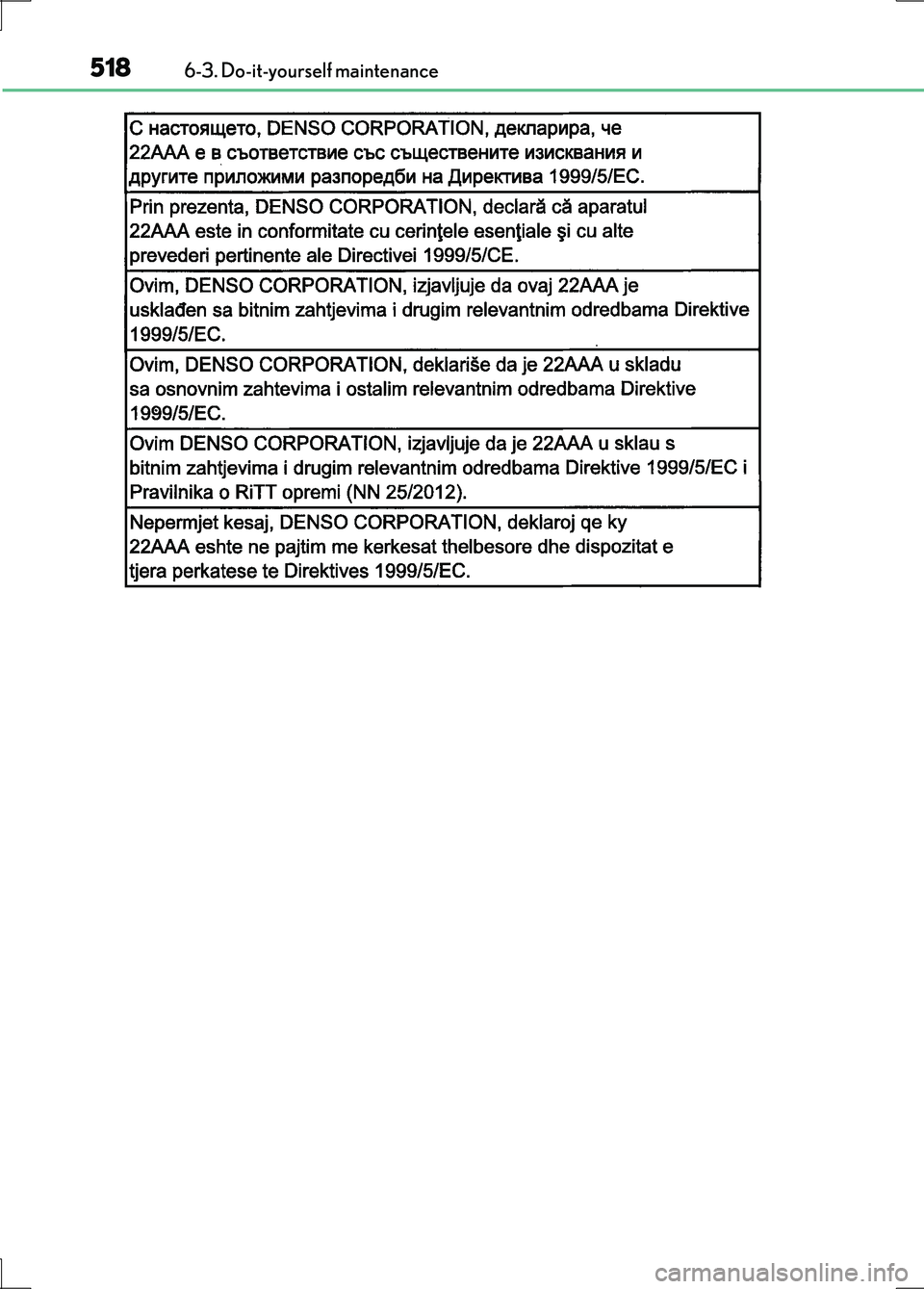 LEXUS LS600H 2017  Owners Manual 5186-3. Do-it-yourself maintenance
LS600h/LS600hL_EE(OM50G20E) 