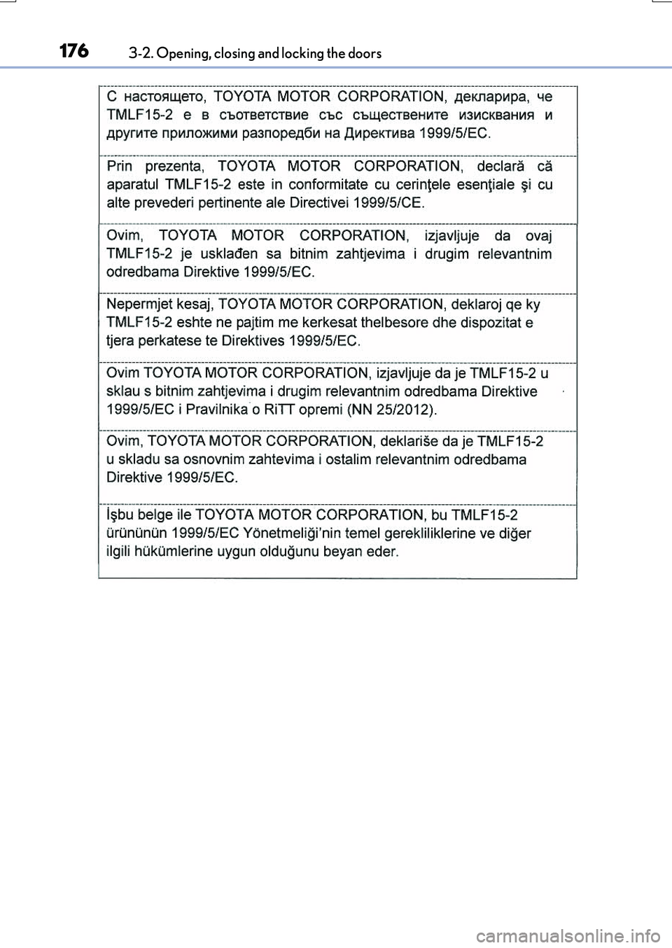 LEXUS RX200T 2017  Owners Manual 1763-2. Opening, closing and locking the doors
RX350/RX200t_EE_OM48F32E 