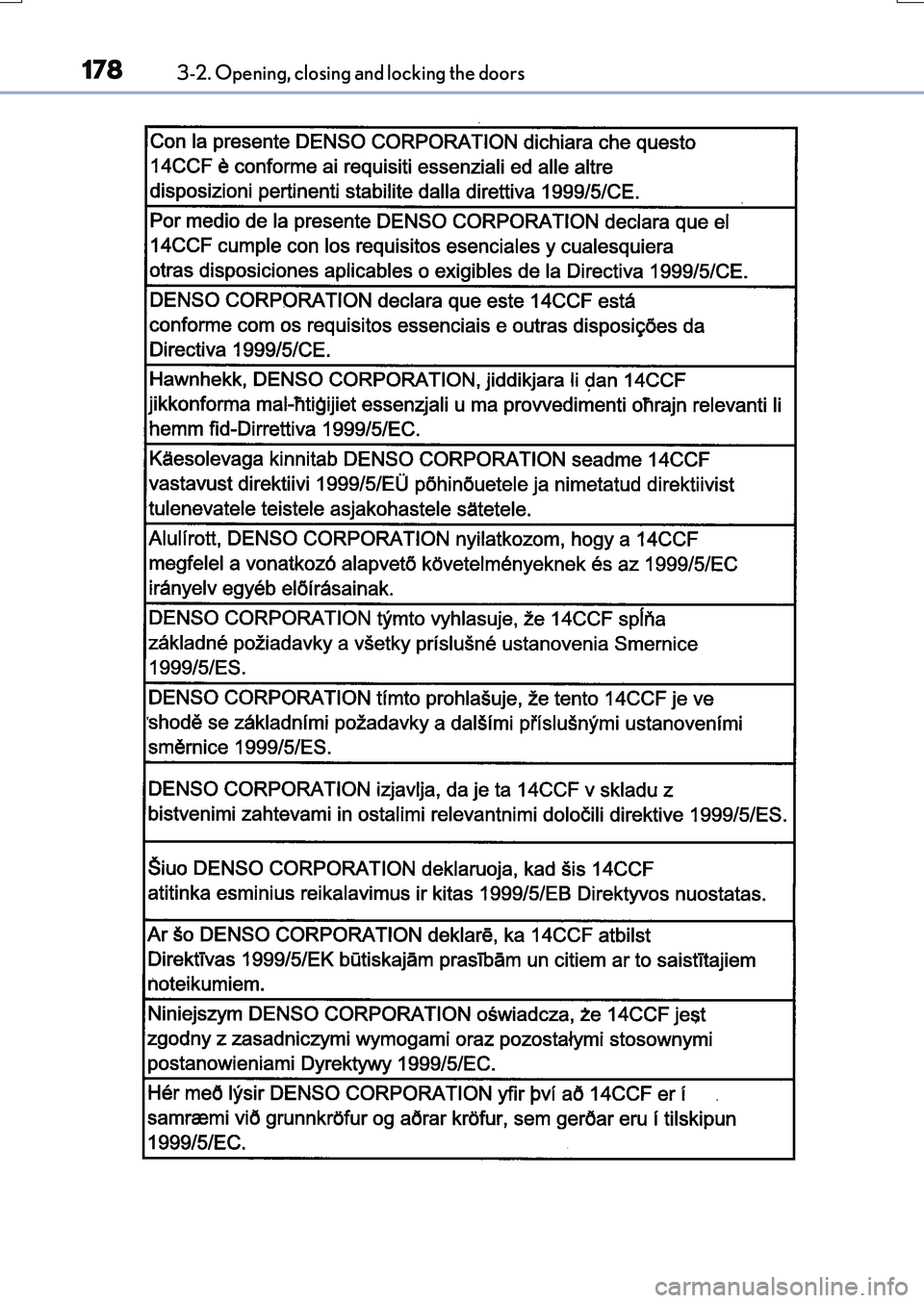 LEXUS RX200T 2017  Owners Manual 1783-2. Opening, closing and locking the doors
RX350/RX200t_EE_OM48F32E 
