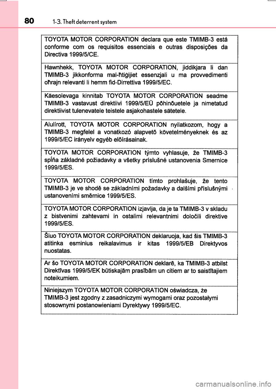 LEXUS RX200T 2017 Manual PDF 801-3. Theft deterrent system
RX350/RX200t_EE_OM48F32E LEXUS RX200T 2017 Manual PDF 801-3. Theft deterrent system
RX350/RX200t_EE_OM48F32E