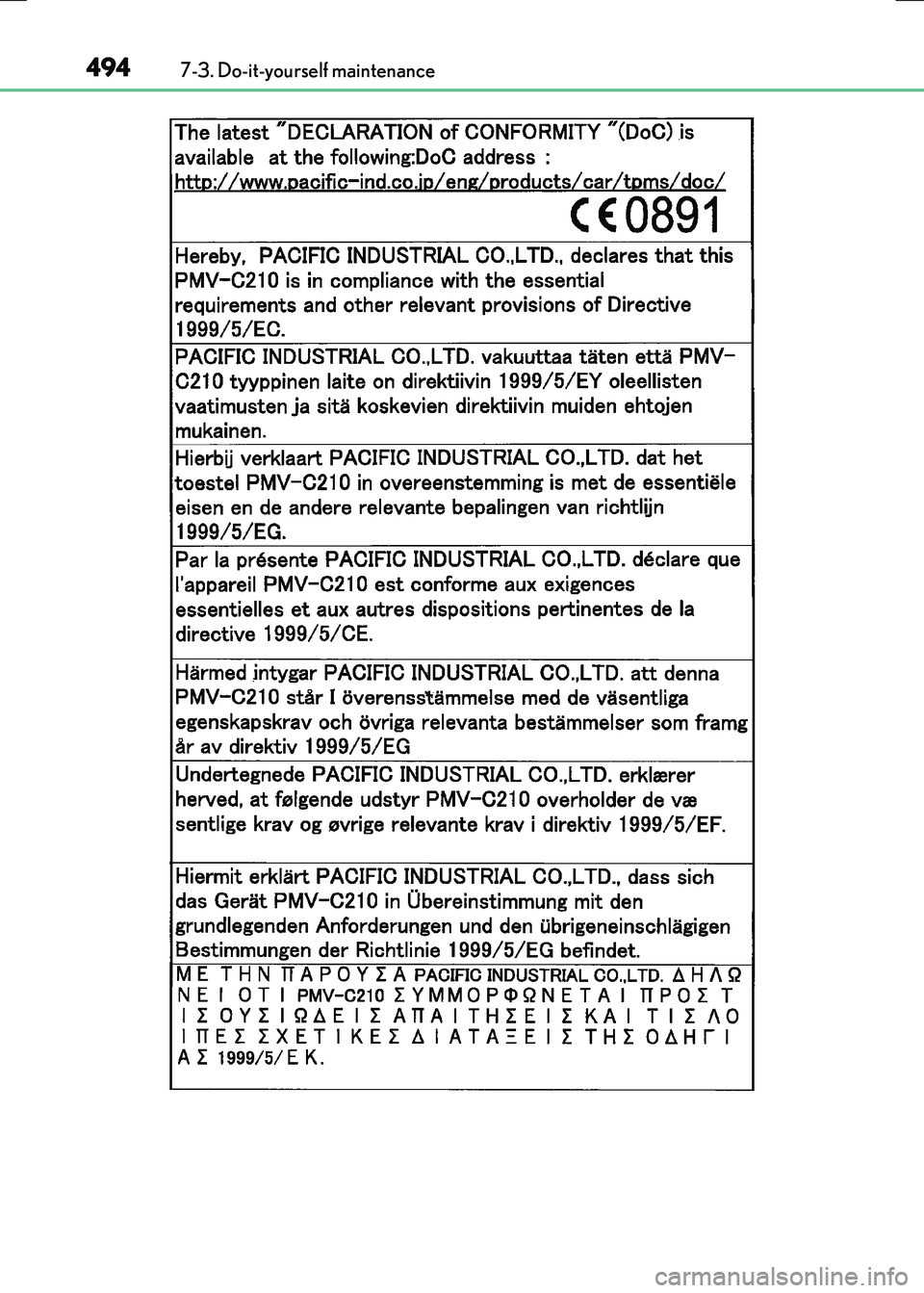 LEXUS RX300H 2017  Owners Manual 4947-3. Do-it-yourself maintenance
RC300h_EE(OM24740E) 